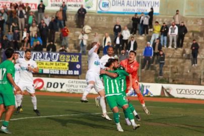 Yeşil Yalova FK, evinde yara aldı