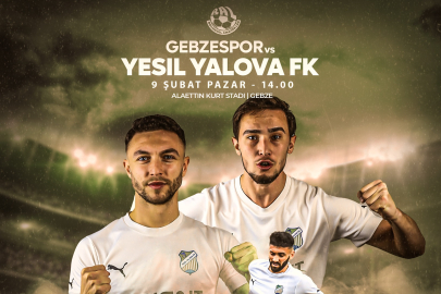 Yeşil Yalova FK, deplasmanda Gebzespor’la karşılaşacak