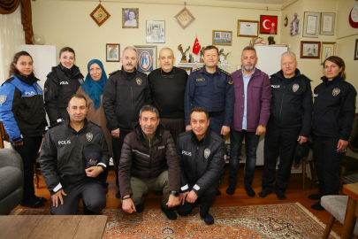 Bitirik ve Altın, gaziyi yaş gününde yalnız bırakmadı