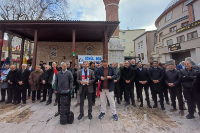 GÖNÜLDER’den basın açıklaması! Gazze Filistinlilerindir