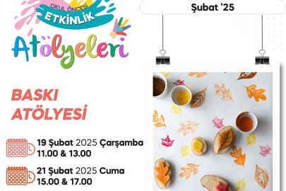 Okul öncesi atölyeler devam ediyor