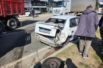 Yine TIR kazası! Yalova- Bursa yolu trafiğe kapandı