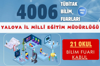 Yalova’da 21 okula TÜBİTAK desteği